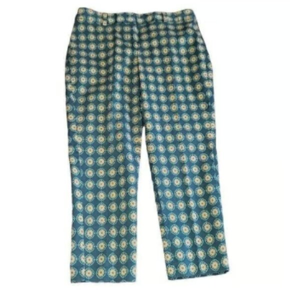 Lands End Drake Green Slim Twill Pants Size 4P - Picture 4 of 10